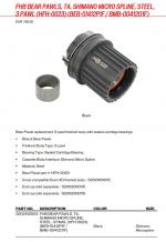 Vapaaratas Bear Pawls, TA, Shimano Microspline