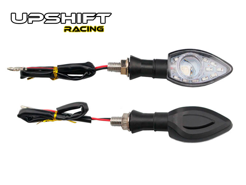 Vilkkupari Musta LED - Upshift Racing